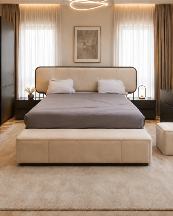 Ensemble Chambre Prestige Beige & Noir