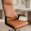 Fauteuil de Direction Premium Camel Haut Dossier