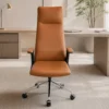Fauteuil de Direction Premium Camel Haut Dossier