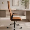 Fauteuil de Direction Premium Camel Haut Dossier