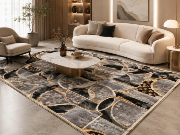 Tapis Design Premium  – Motif Abstrait