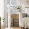 Ventilateur sur Pied BEBIKO – Noir & Blanc